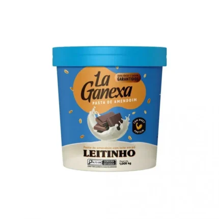 Pasta de Amendoim Integral Gourmet (1,05kg) - Sabor: Leitinho
