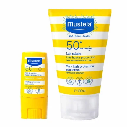 Mustela Solaire Haute Protection Kit - Protetor Solar Infantil Fps50+ + Protetor Solar Fps50