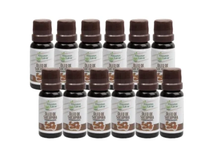 Kit 12Uni Óleos Vegetal Sucupiras Amazonleve 20Ml