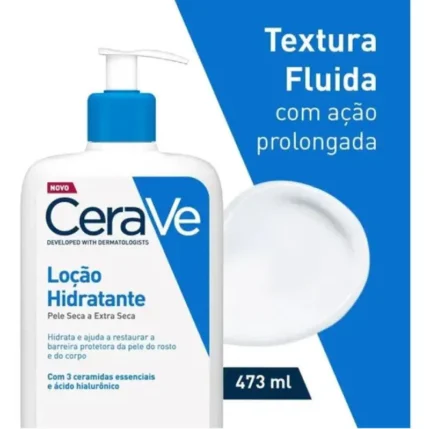 Loção Hidratante Pele Seca E Extra Seca 473ml Cerave Azul