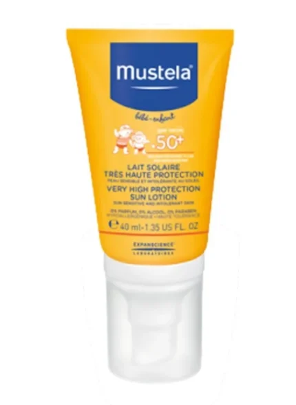 Mustela Bébé Protetor Solar Facial Infantil Fps50 40ml