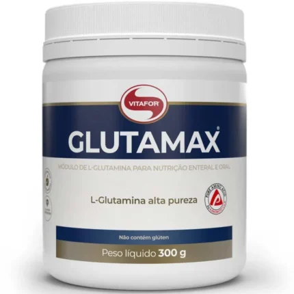 Suplemento em Pó Vitafor Glutamax Glutamina em Pote de 300g
